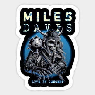 Miles Davis Sticker